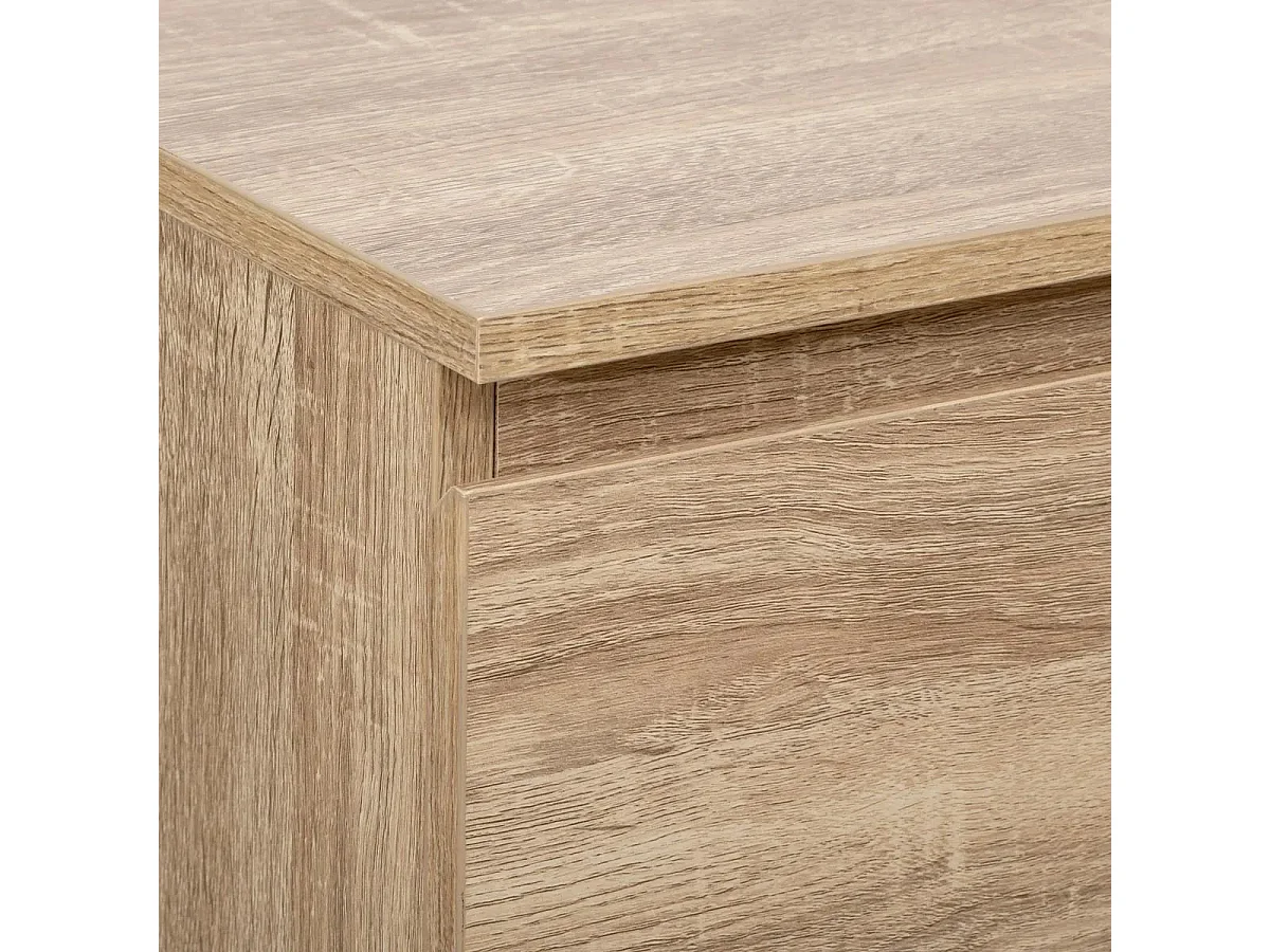 Chiffonnier 5 Tiroirs "Dolo" 115cm Naturel