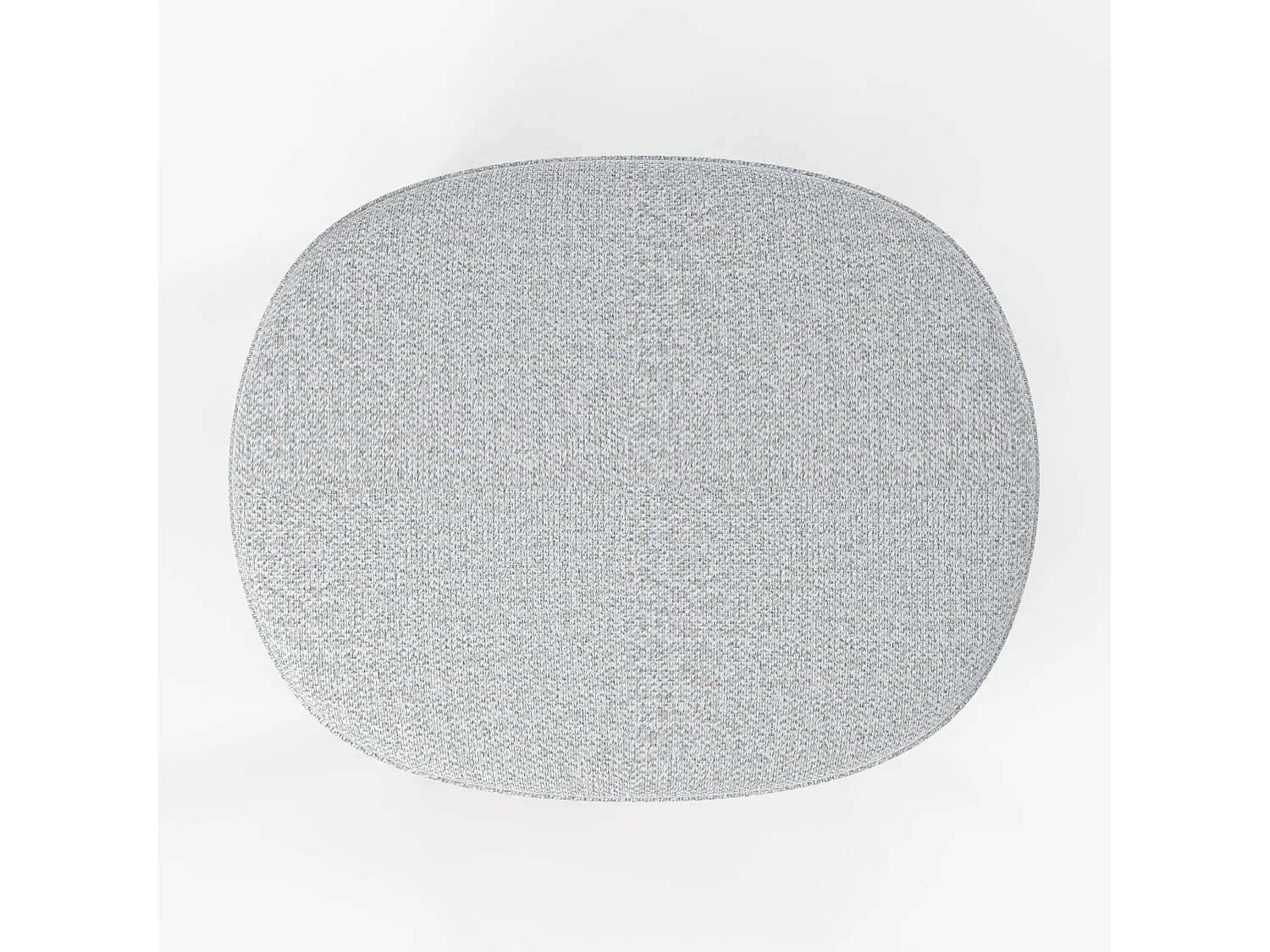 Set de 2 taburetes para isla central en madera y tela gris 65,5 cm - Jude
