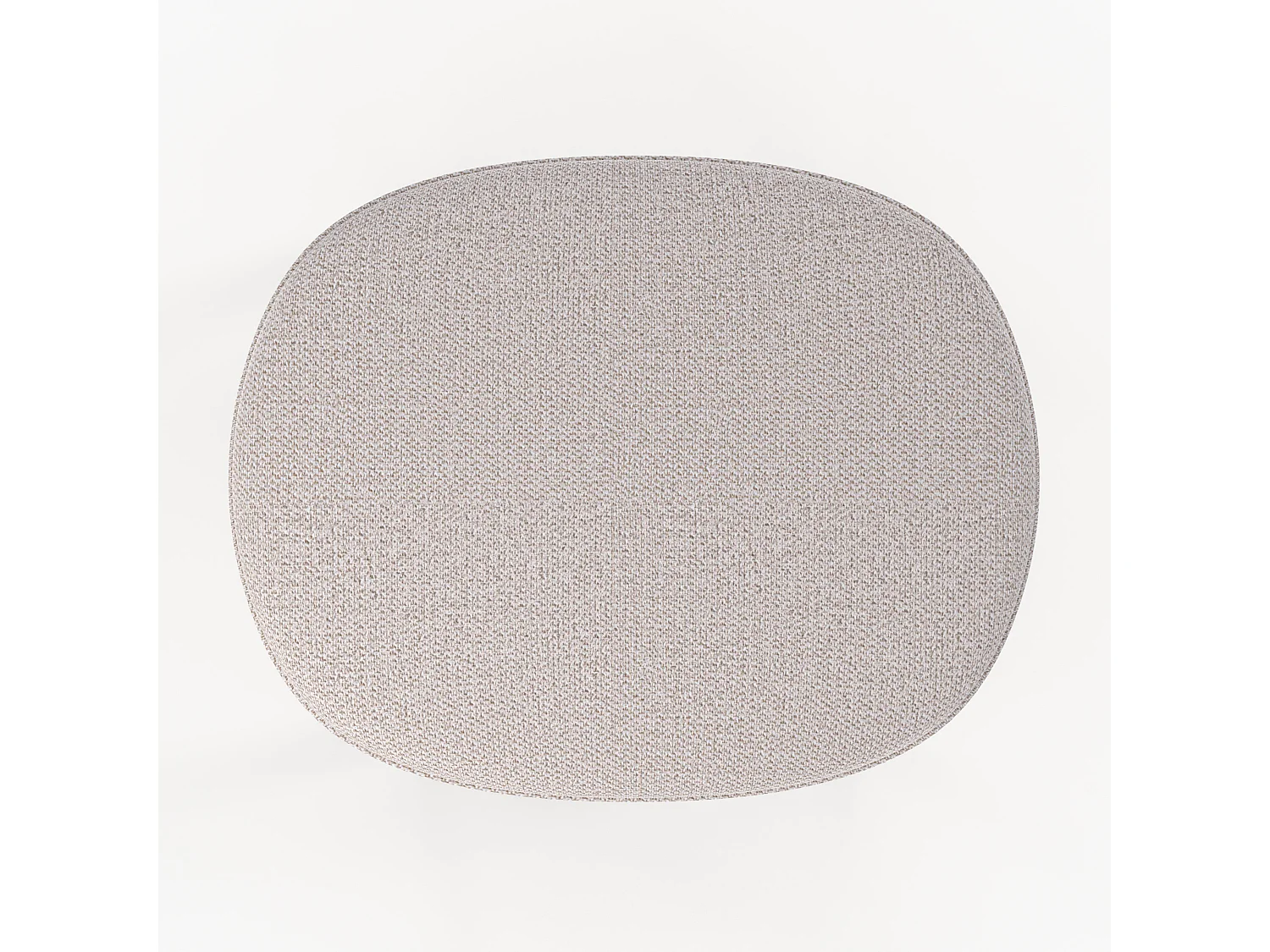 Set di 2 sgabelli per isola centrale 65,5 cm in legno e tessuto beige - Jude