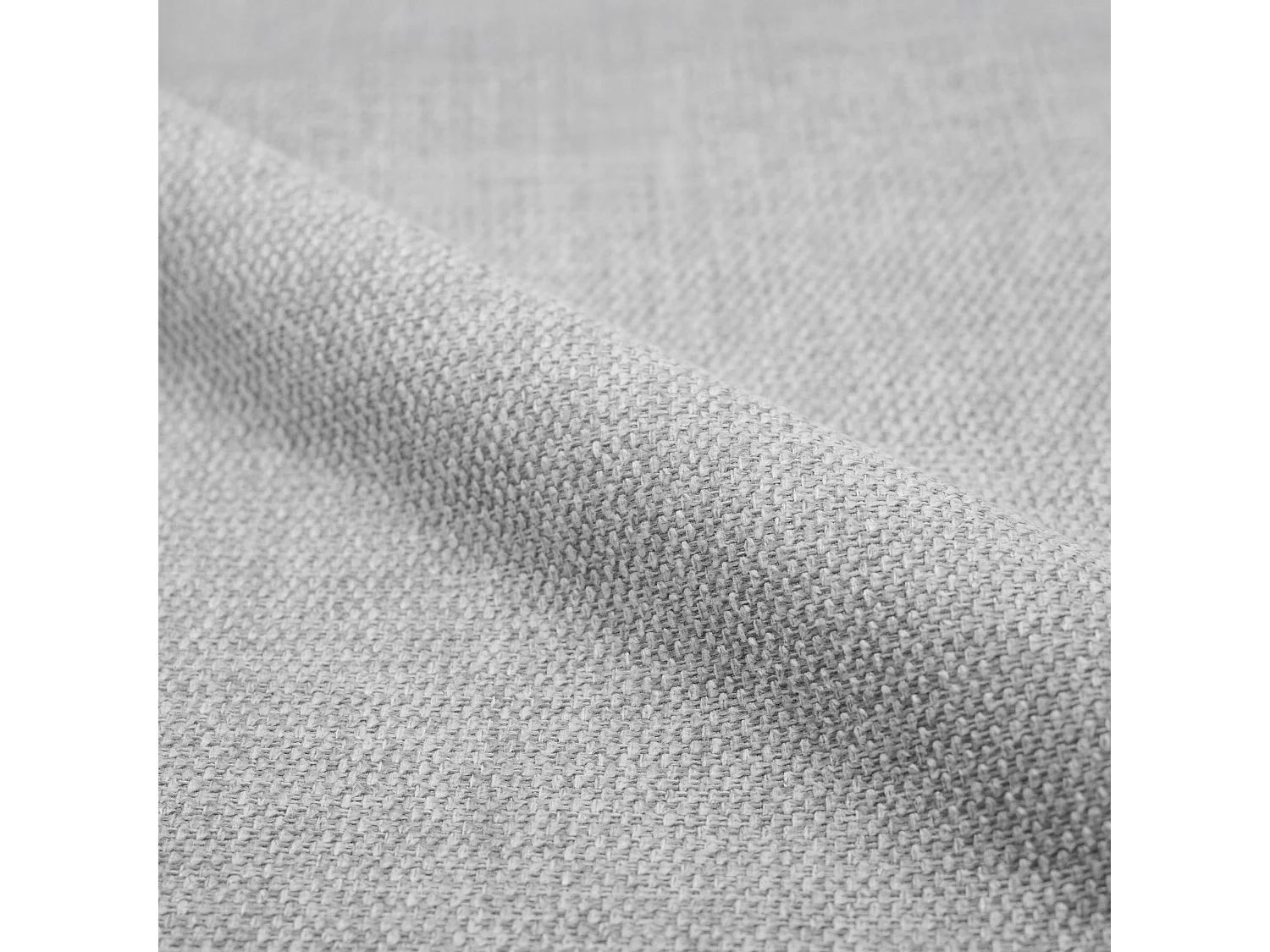 Set de 2 sillas para isla central en madera y tela gris 66 cm - Charlize