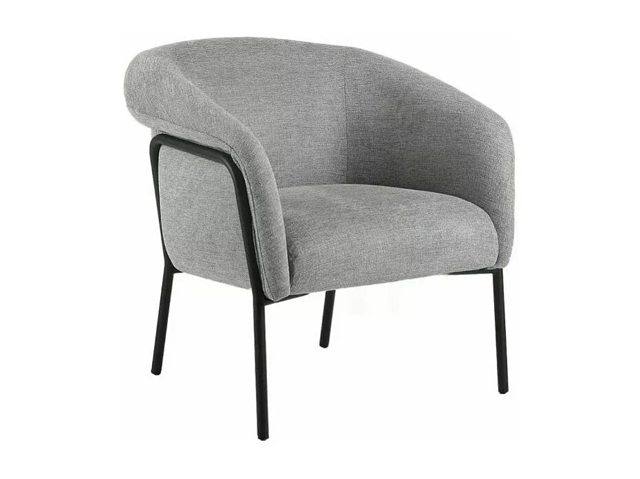 Fotel tapicerowany CLOLVER BREGO szary