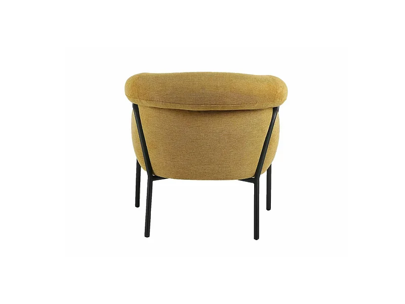 Fotel tapicerowany CLOLVER BREGO curry