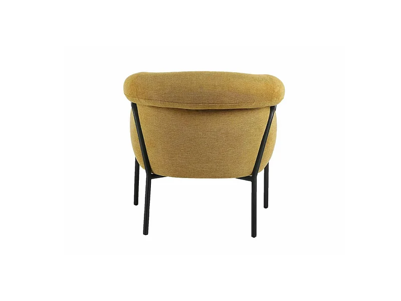 Fotel tapicerowany CLOLVER BREGO curry