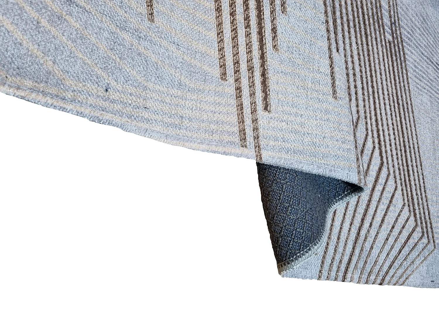 Tapis de salon 200x300 cm Polycoton Nour Or