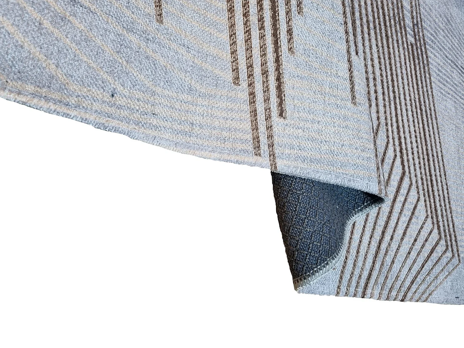 Tapis de salon 200x300 cm Polycoton Nour Or