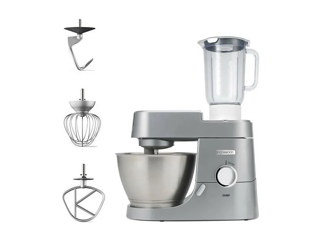 Robot pâtissier - Gris argenté - 1000 W