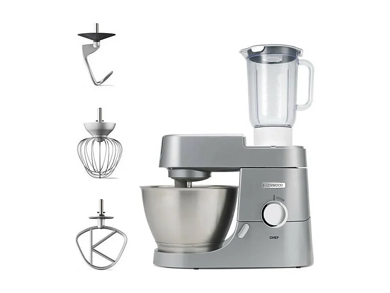 Robot pâtissier - Gris argenté - 1000 W