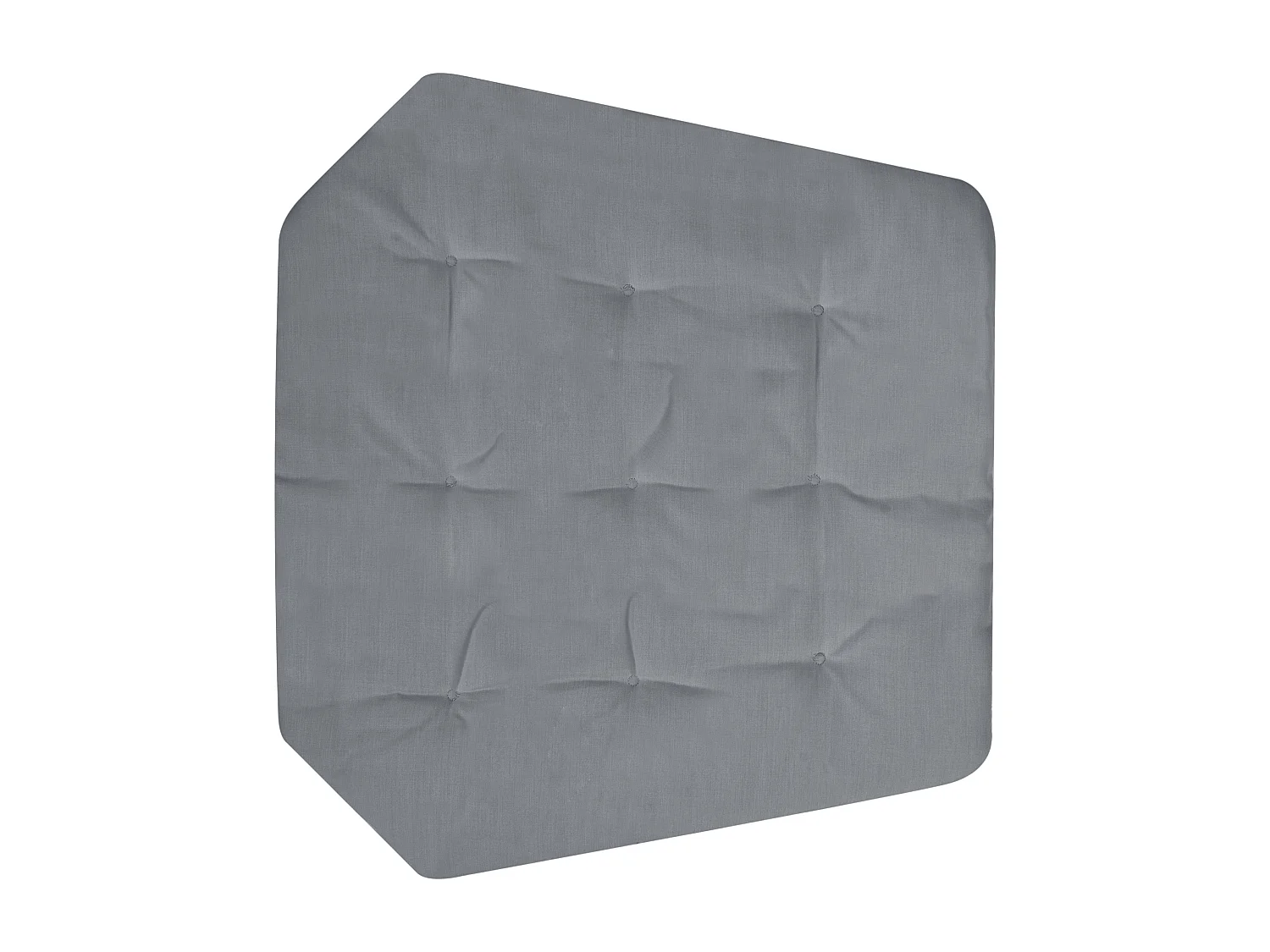 Fauteuil suspendu avec support ALVIANO Tissu Gris foncé