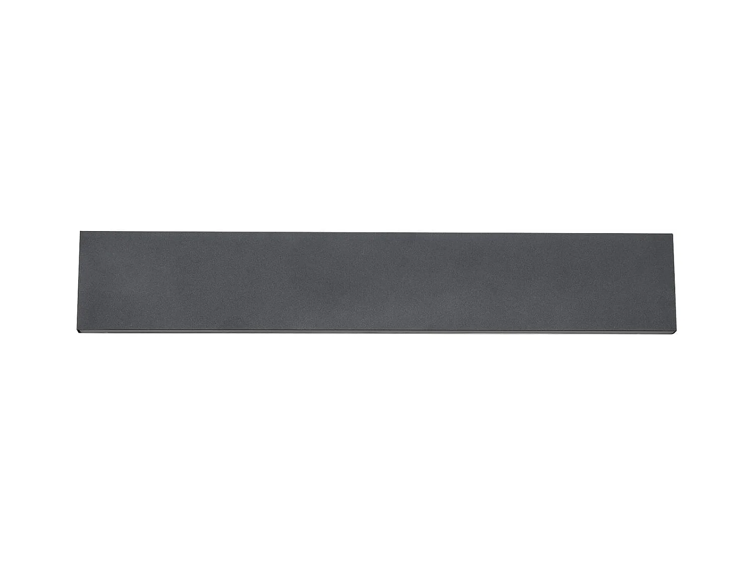 Applique LED bi-emissione, metallo, antracite, L 46 cm, Concha