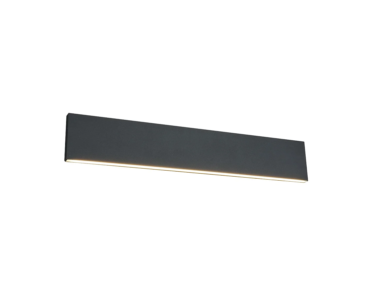 Wandlamp CONCHA - 0x0x8 cm - Antraciet