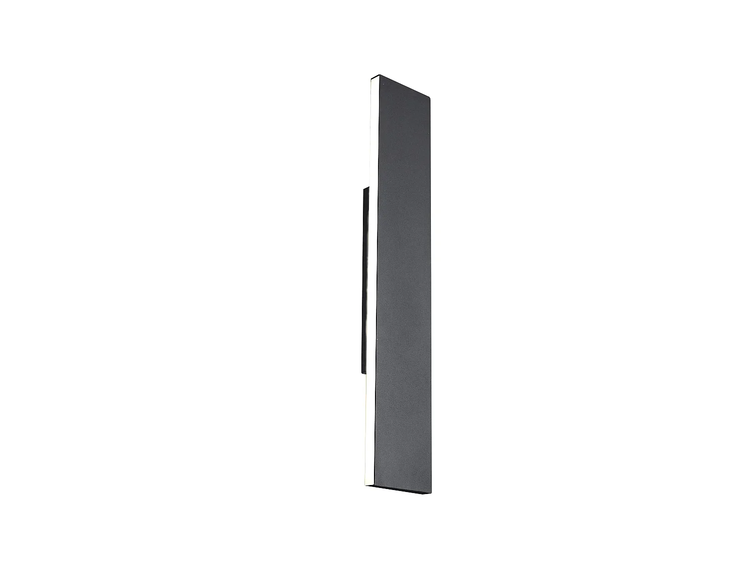 Wandlamp CONCHA - 0x0x8 cm - Antraciet