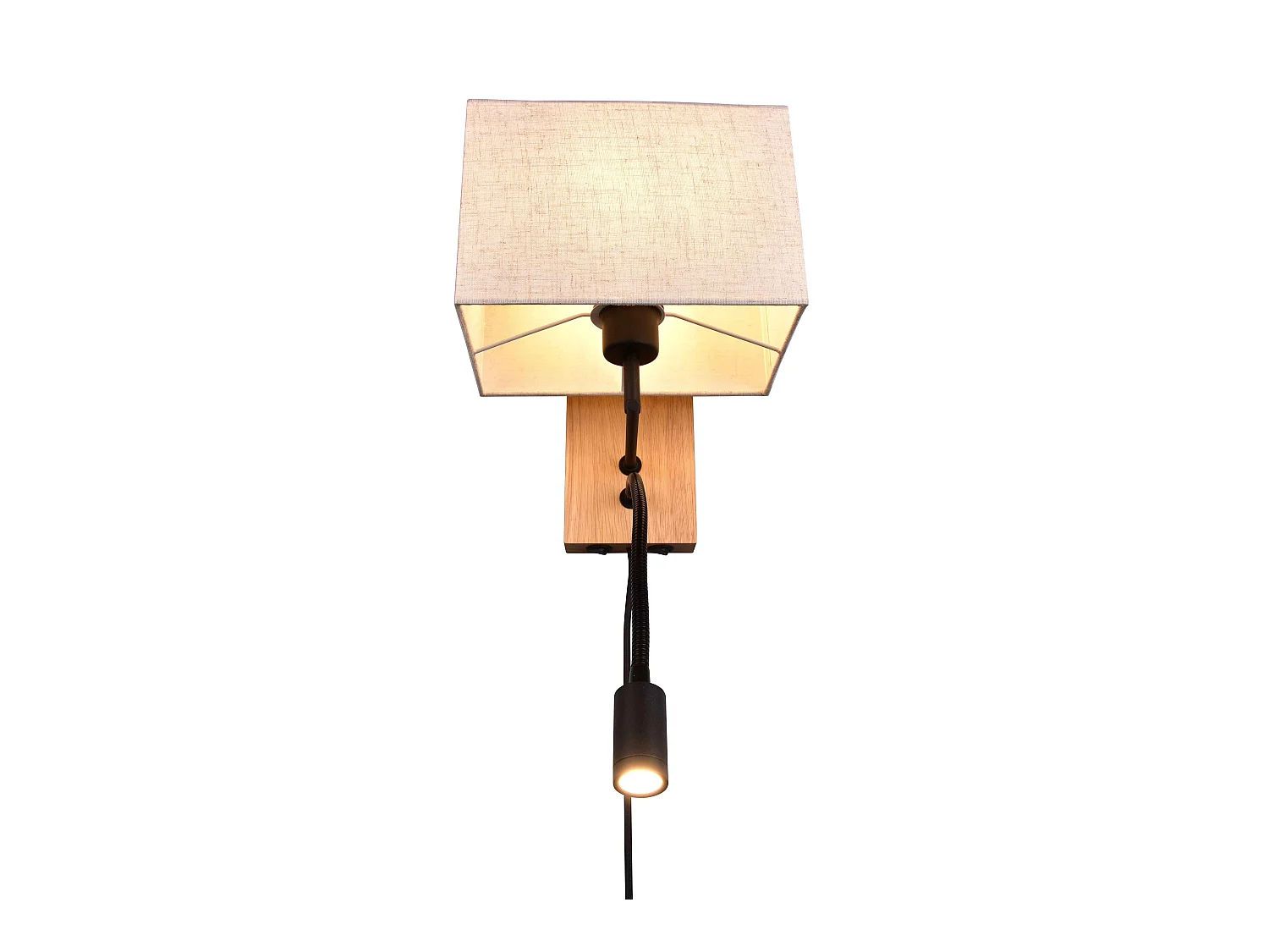 Wandlamp NILAM - 0x0x30 cm - Naturel