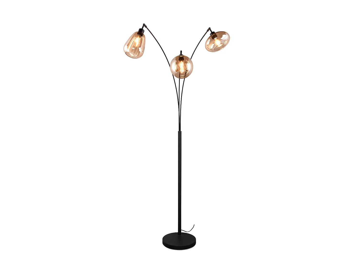 Vloerlamp LUMINA - 0x0x200 cm - Zwart