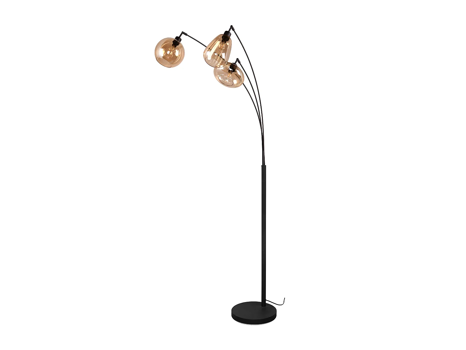 Vloerlamp LUMINA - 0x0x200 cm - Zwart