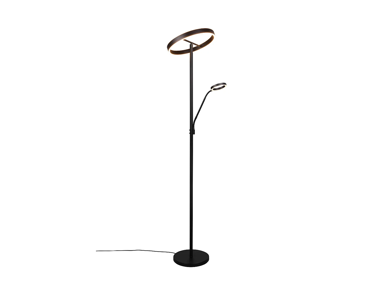 Vloerlamp WILLIS - 40x40x180 cm - Zwart