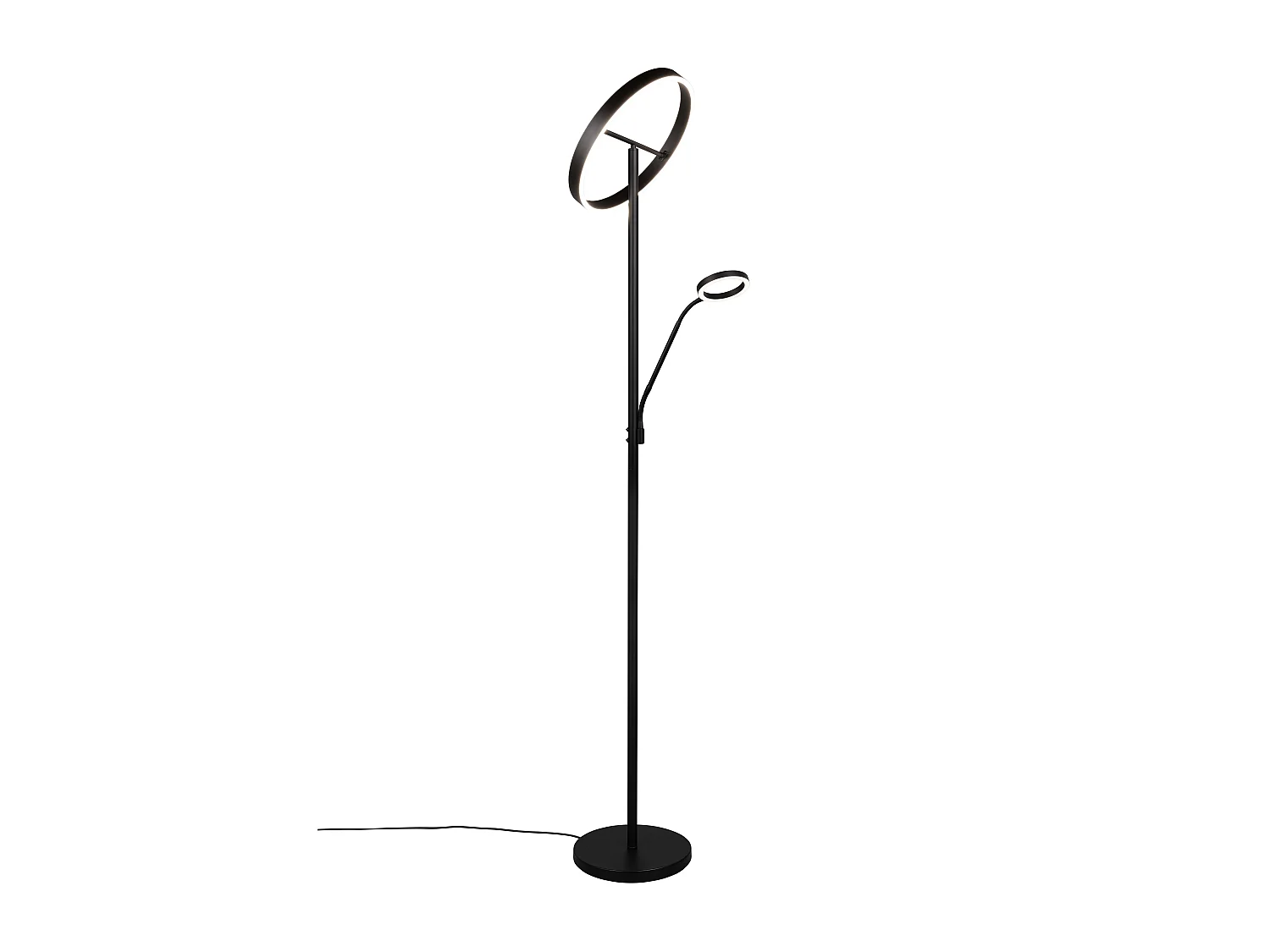 Vloerlamp WILLIS - 40x40x180 cm - Zwart