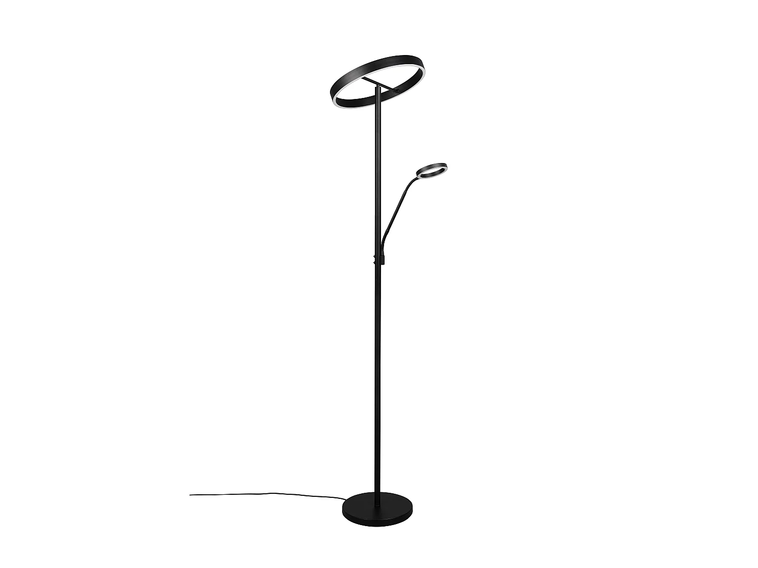 Vloerlamp WILLIS - 40x40x180 cm - Zwart
