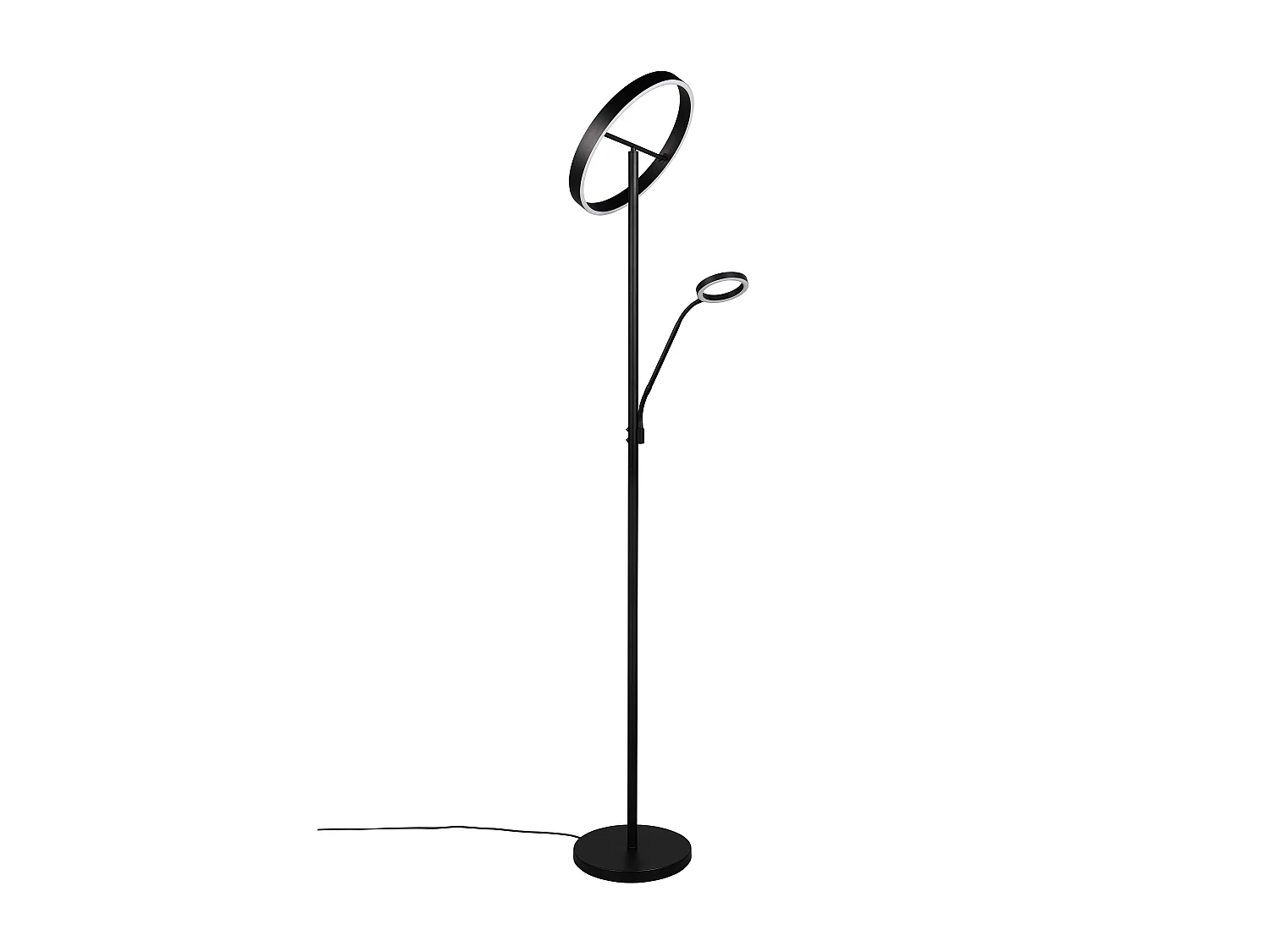 Vloerlamp WILLIS - 40x40x180 cm - Zwart