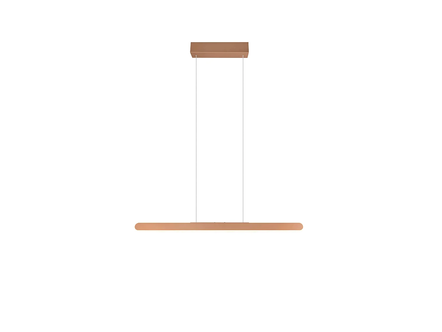 Hanglamp HELIOS - 0x0x150 cm - Bruin