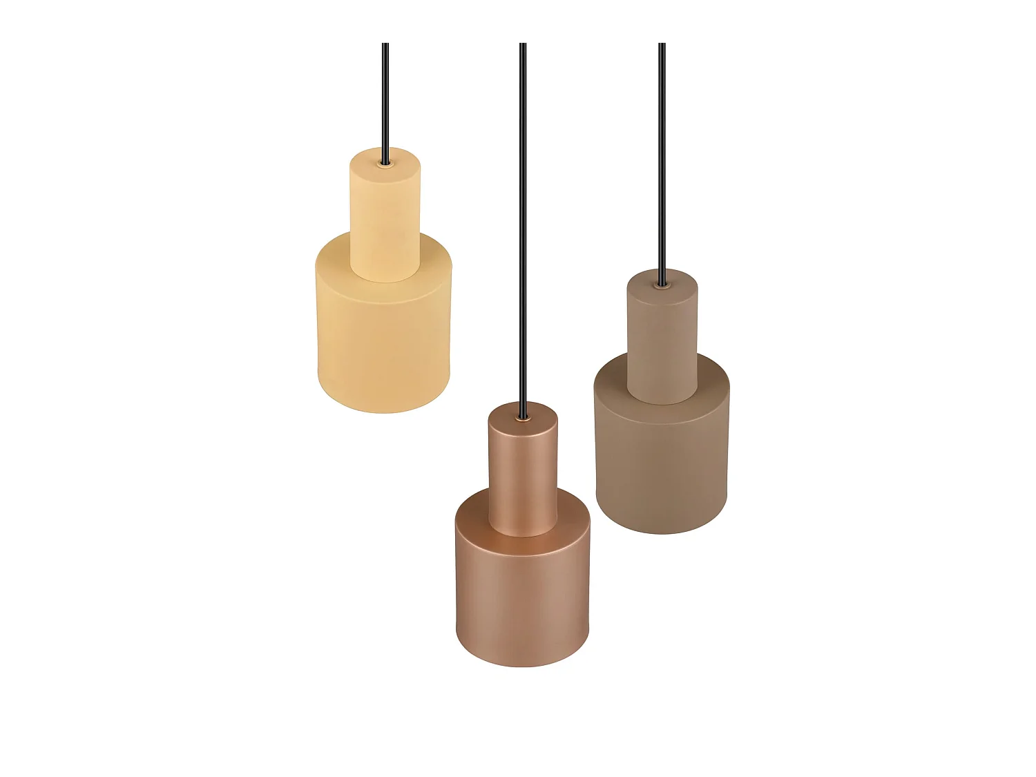 Hanglamp AGUDO - 37x37x150 cm - Multikleur
