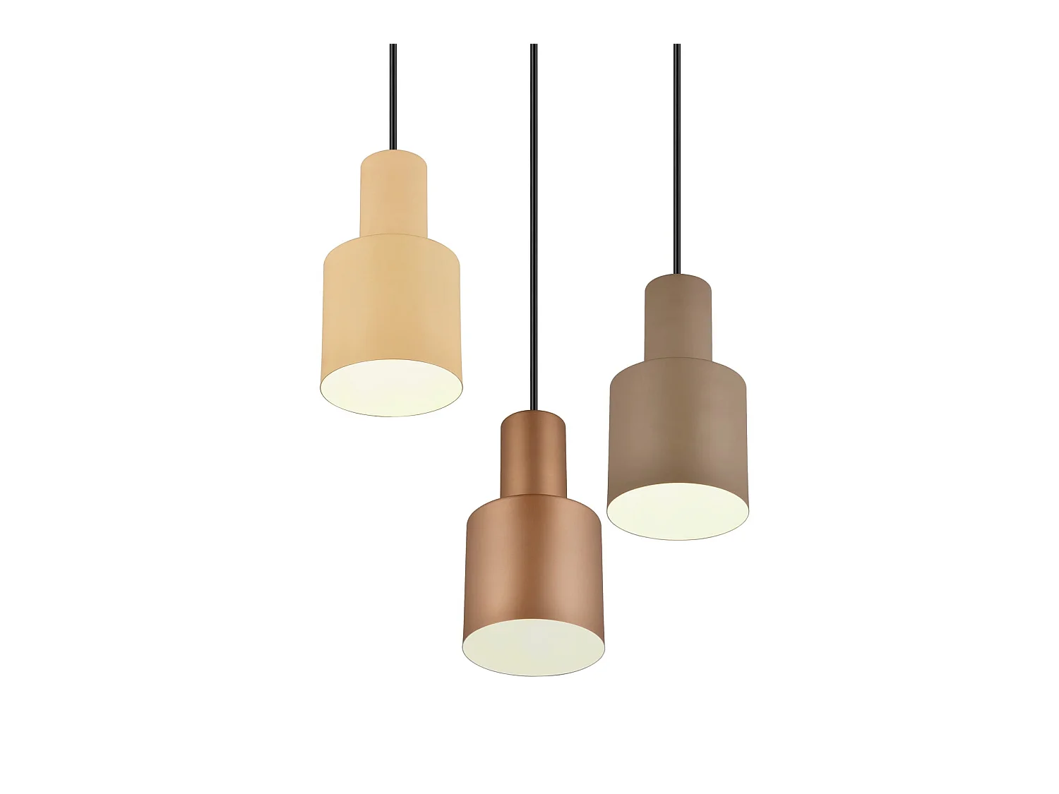 Hanglamp AGUDO - 37x37x150 cm - Multikleur