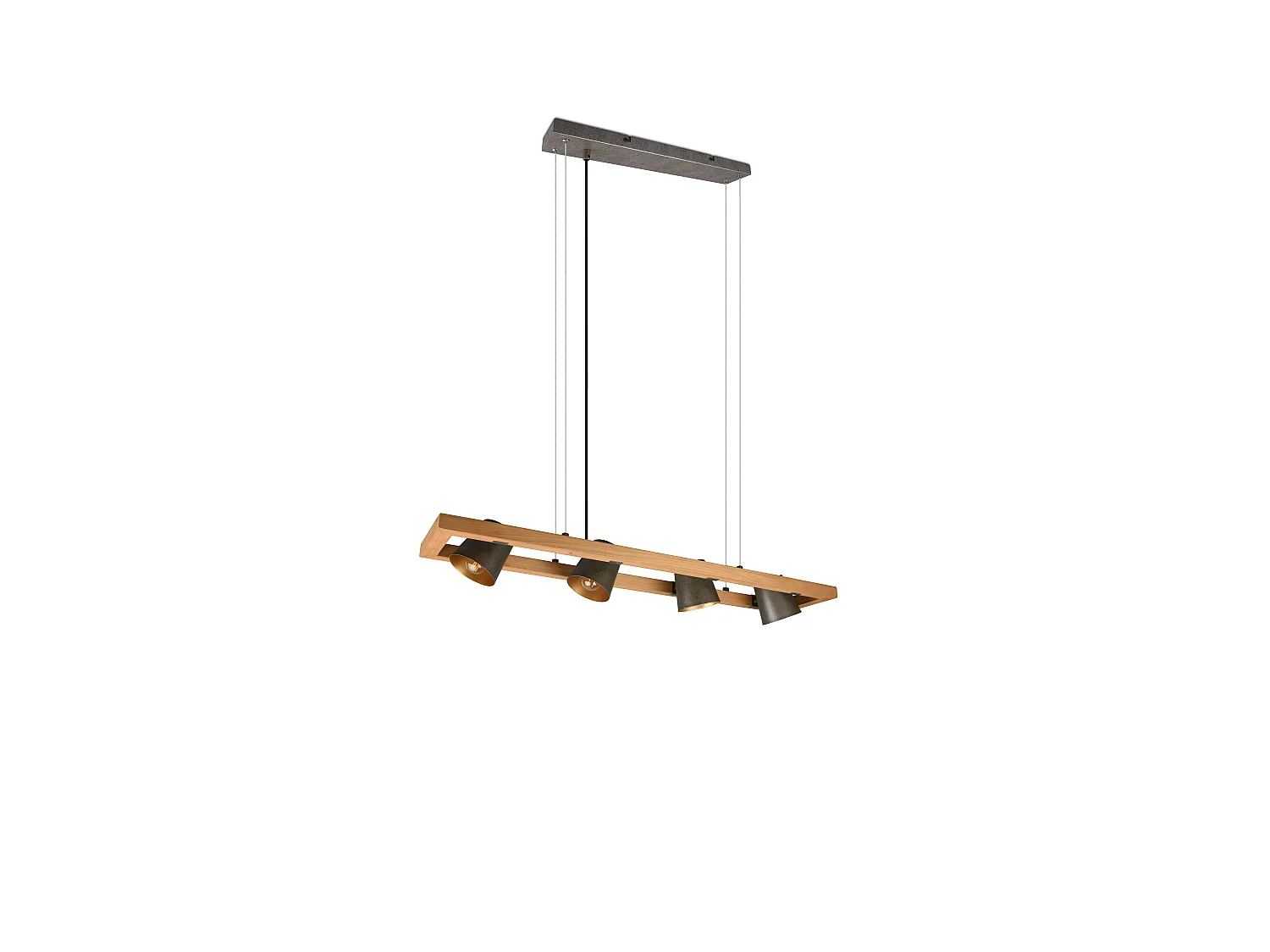 Hanglamp BELL - 0x0x150 cm - Grijs