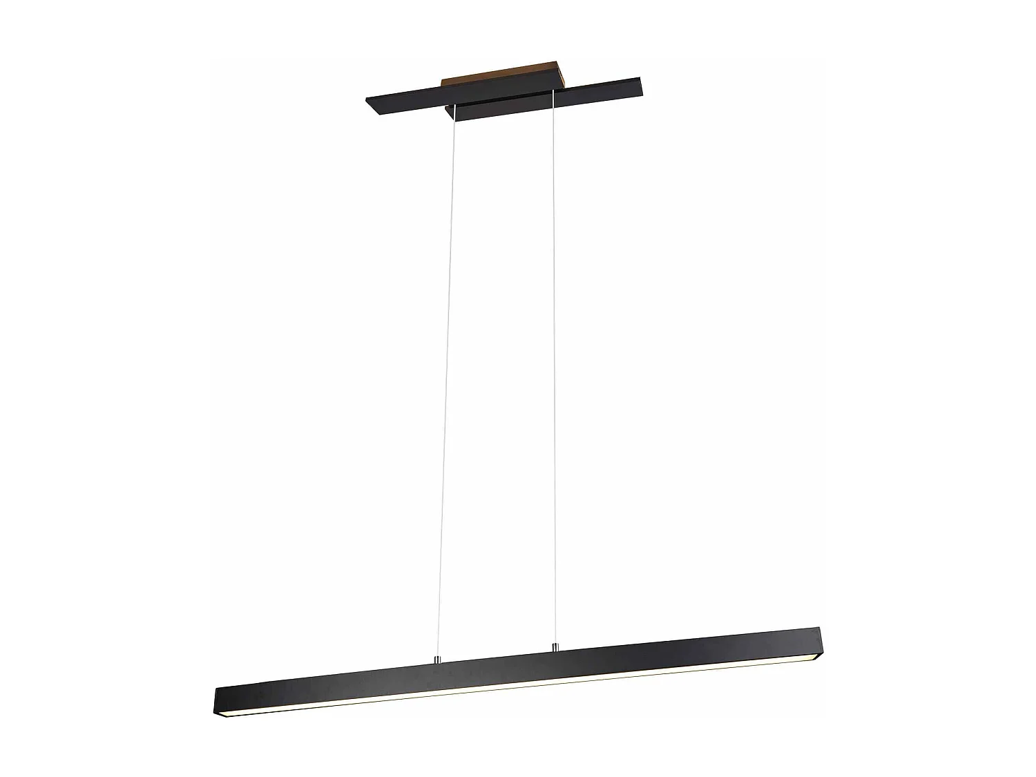 Lampada a sospensione a bi-emissione, metallo, antracite, L115 cm, Belfast