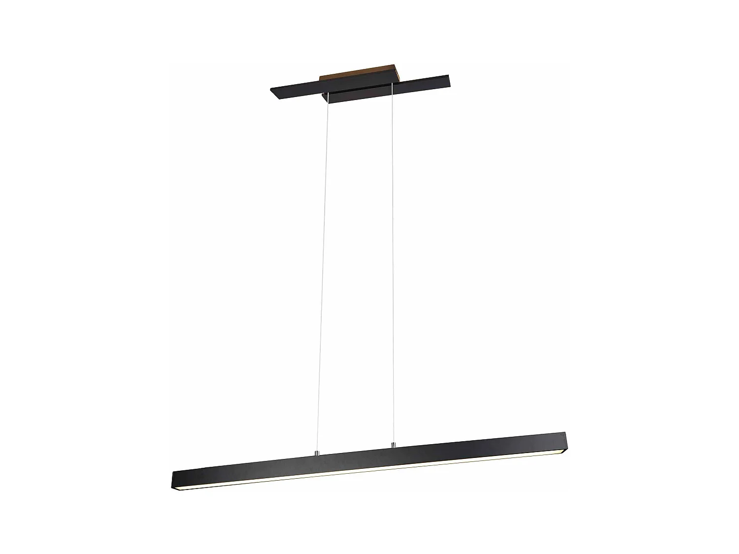 Lampada a sospensione a bi-emissione, metallo, antracite, L115 cm, Belfast