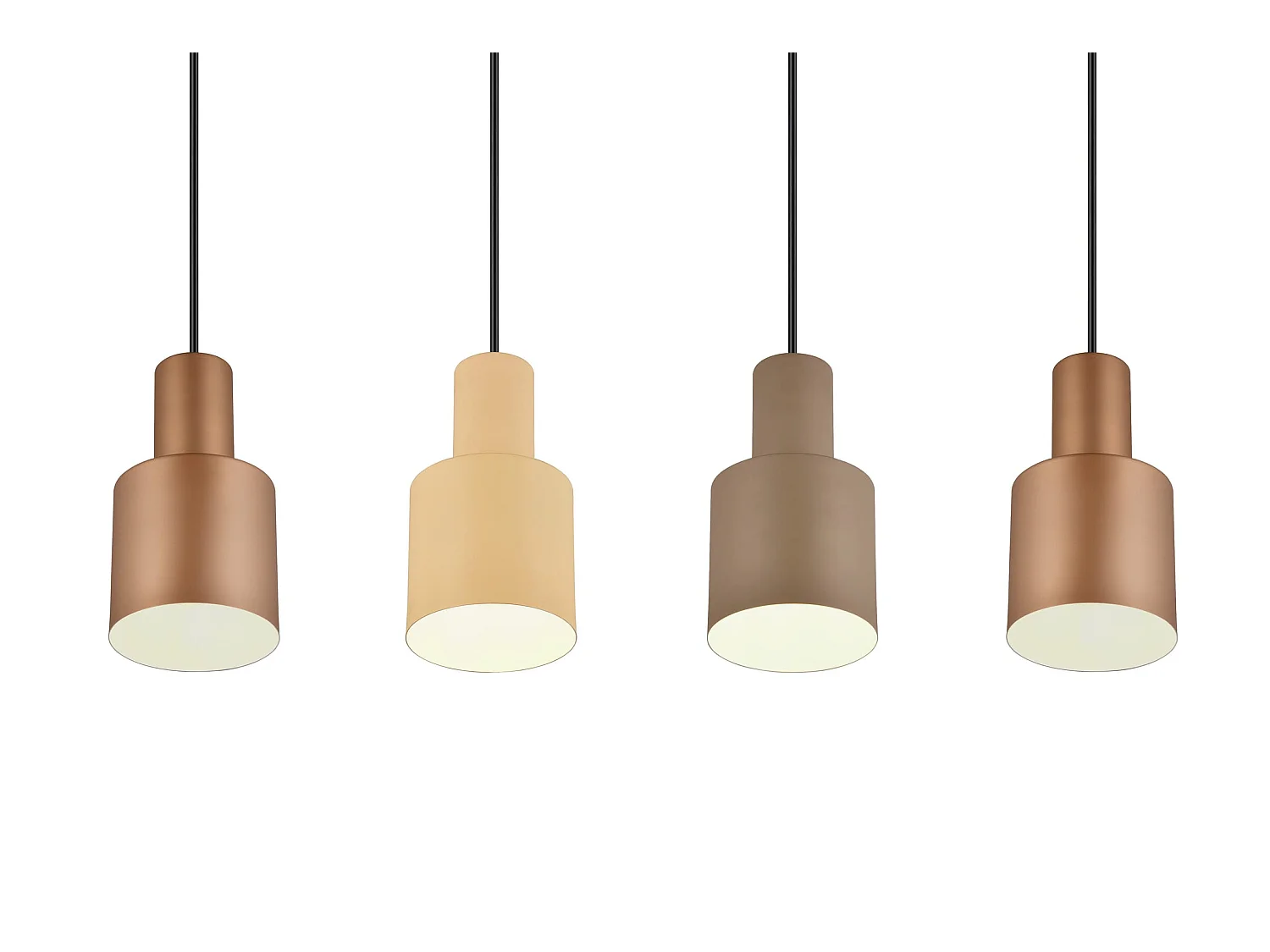 Hanglamp AGUDO - 12x12x150 cm - Multikleur