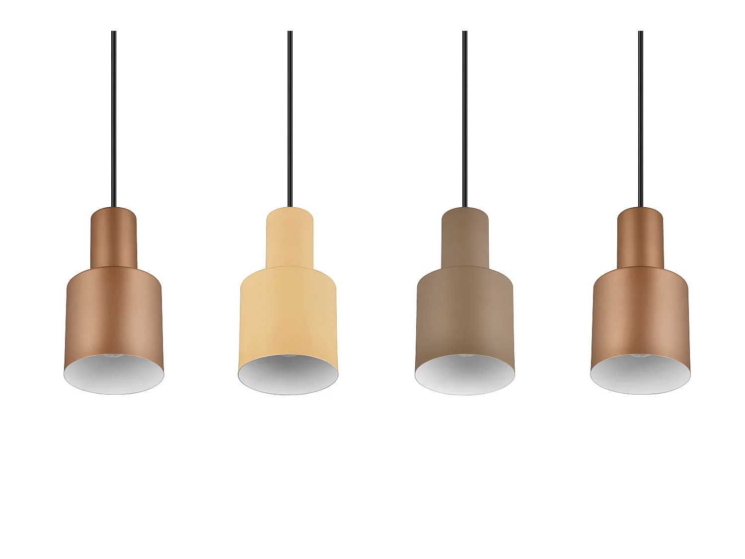 Hanglamp AGUDO - 12x12x150 cm - Multikleur