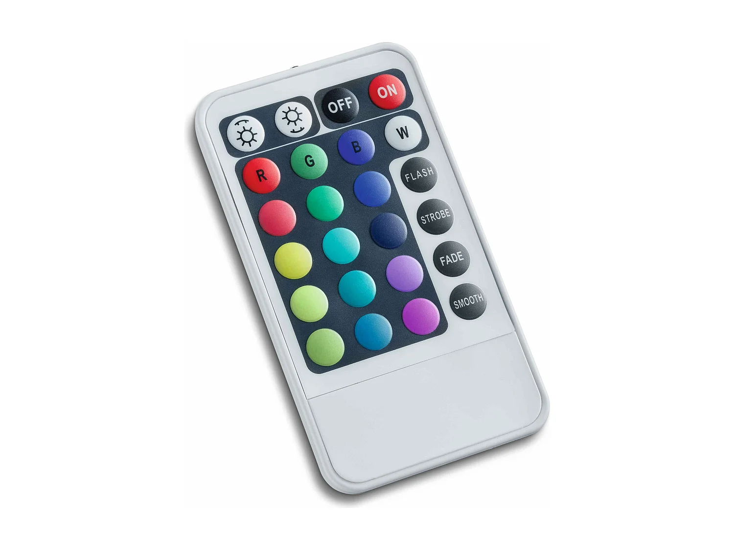 Piantana LED a tubo RGB, metacrilato e metallo, H 105 cm, Leia