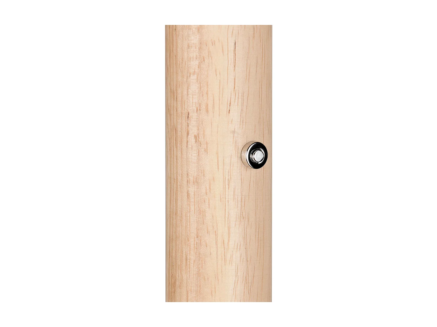 Piantana LED, metallo/vetro/legno, nero/naturale/fumé, H 130 cm, Celeste
