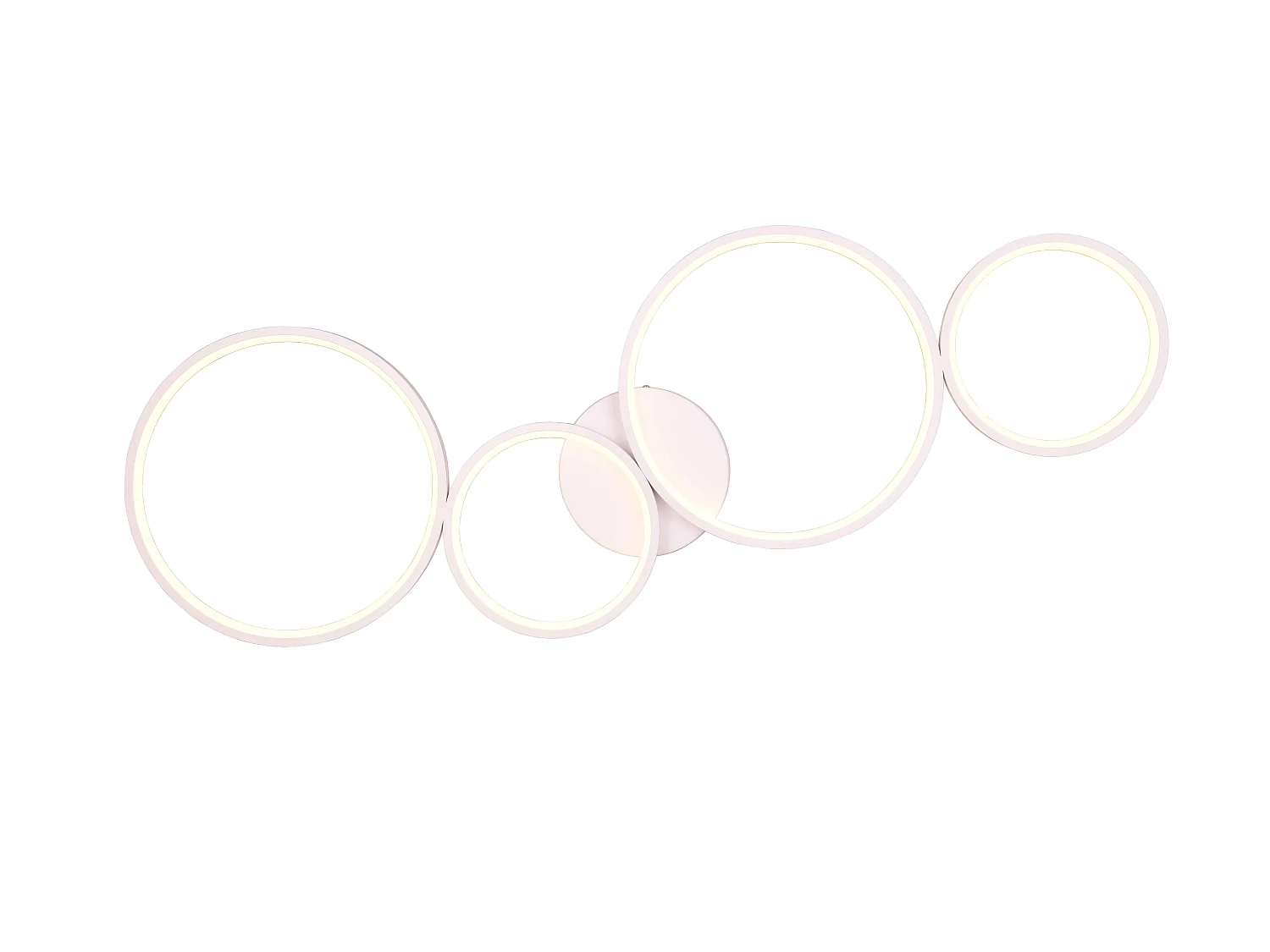 Plafondlamp RONDO - 0x0x5.5 cm - Wit