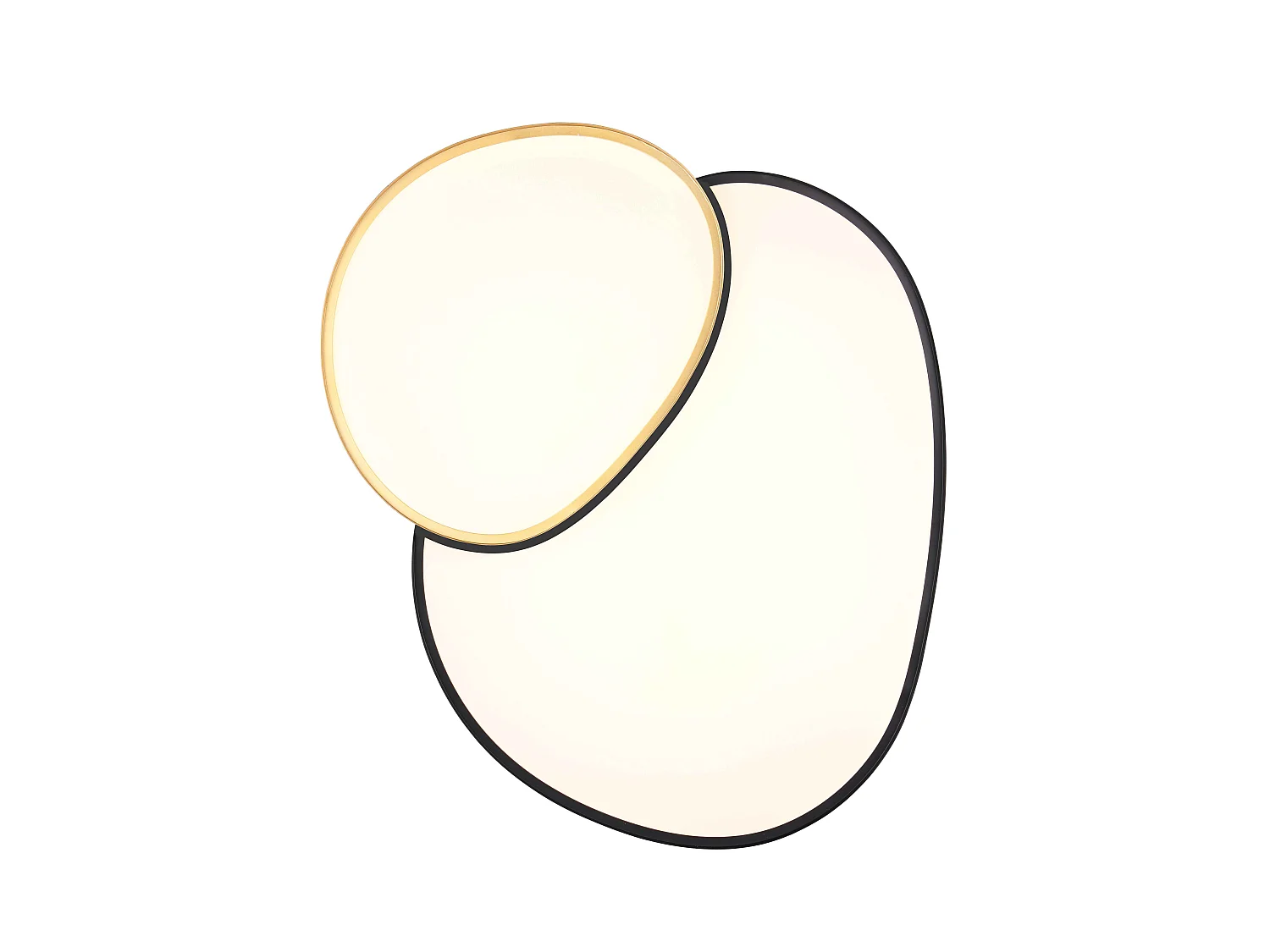 Plafondlamp RISE - 0x0x11.5 cm - Zwart