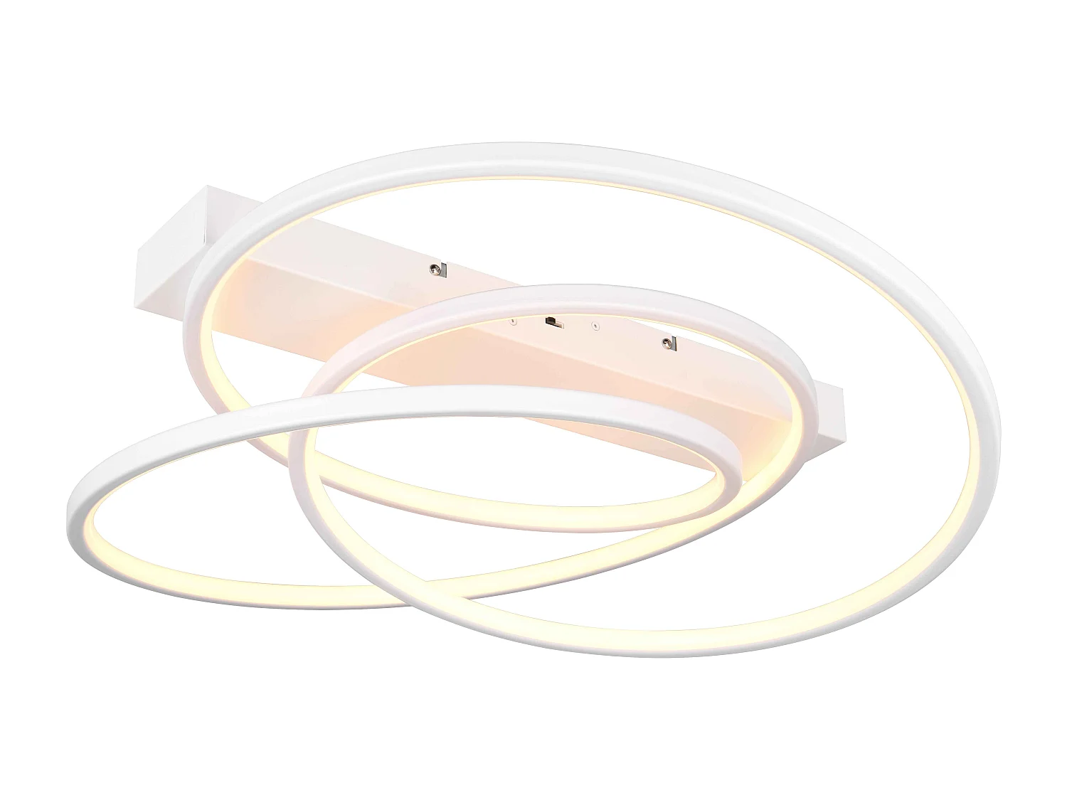 Plafoniera LED, metallo, bianco, D 65 cm, Darvin