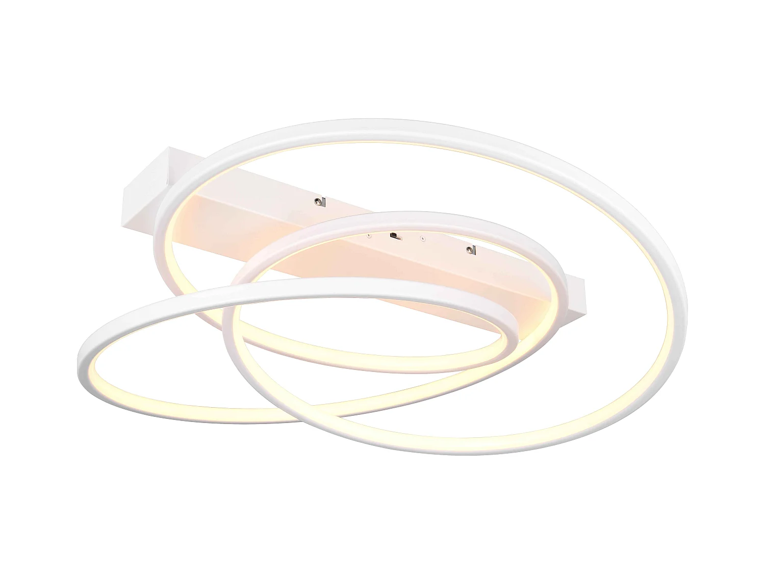 Plafoniera LED, metallo, bianco, D 65 cm, Darvin