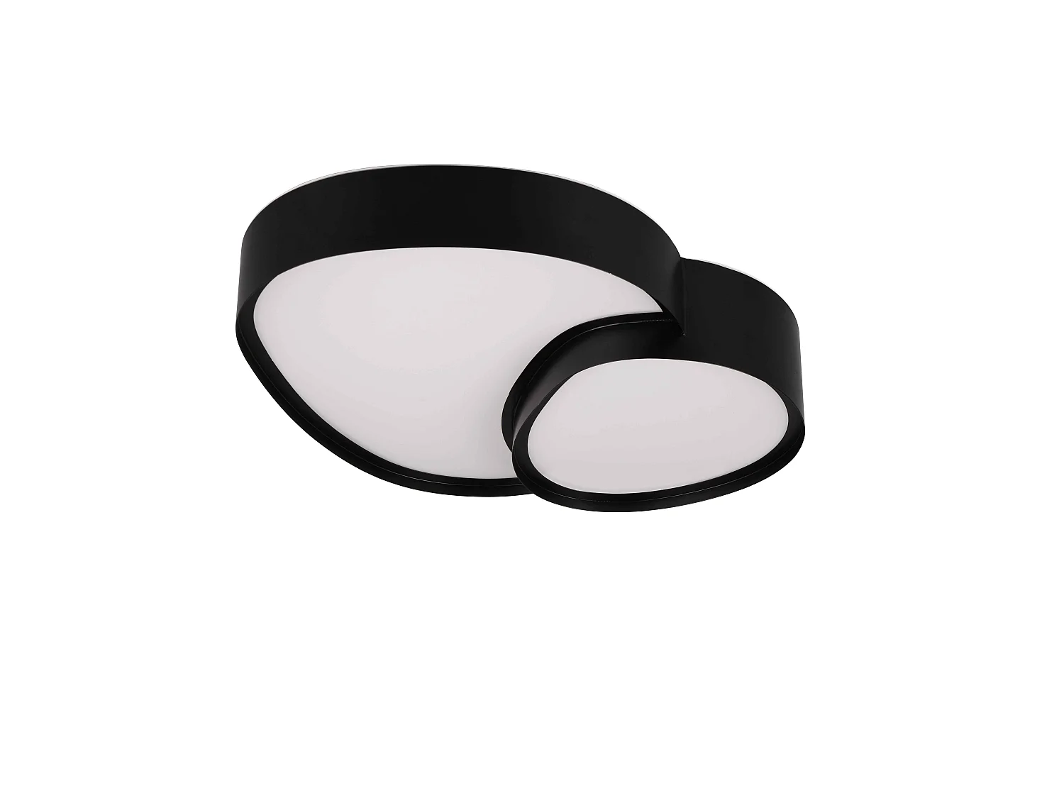 Plafondlamp RISE - 0x0x11.5 cm - Zwart