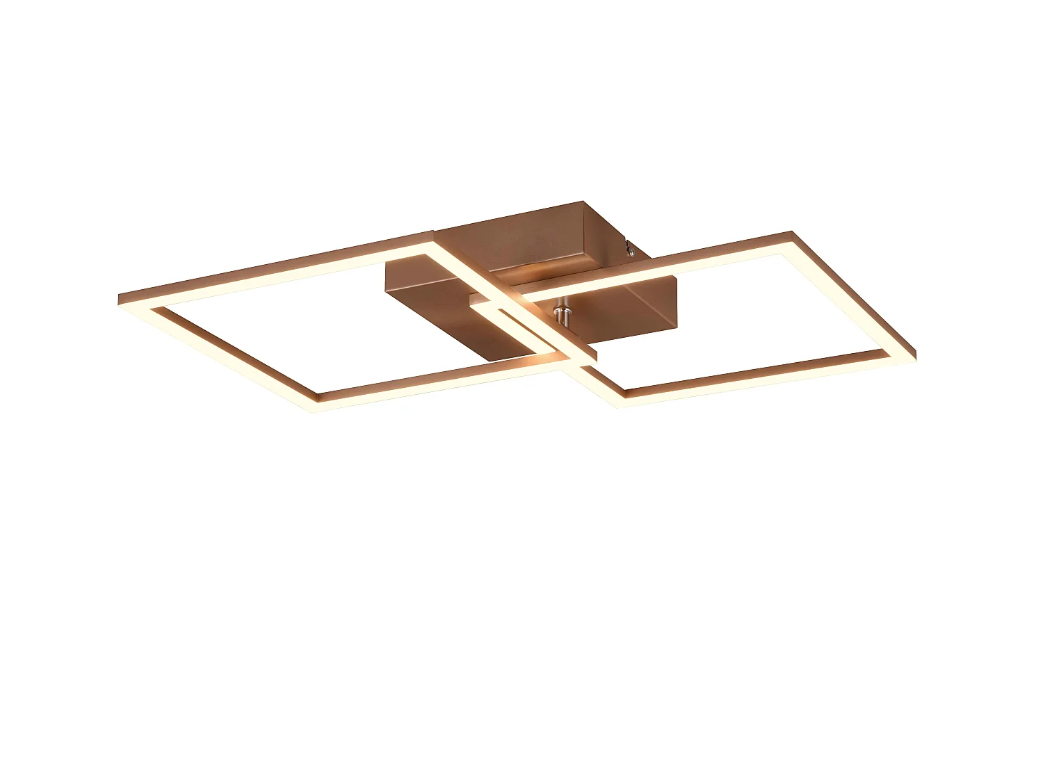 Plafondlamp TRAIL - 0x0x7 cm - Bruin