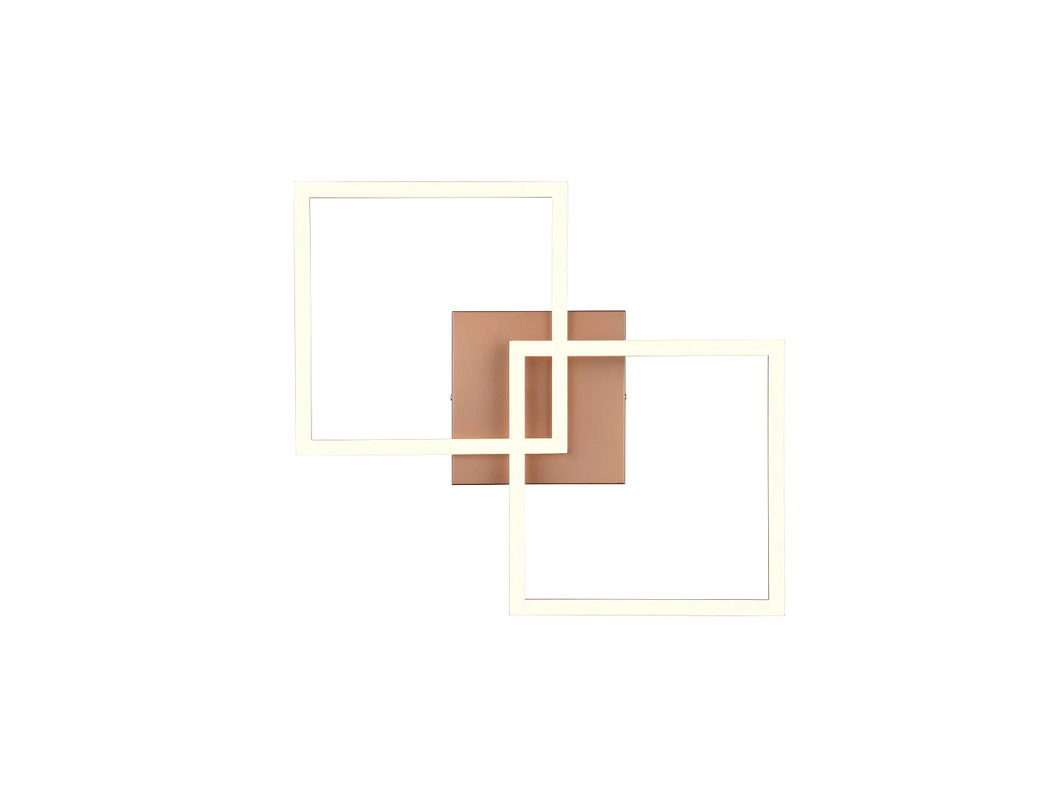 Plafondlamp TRAIL - 0x0x7 cm - Bruin