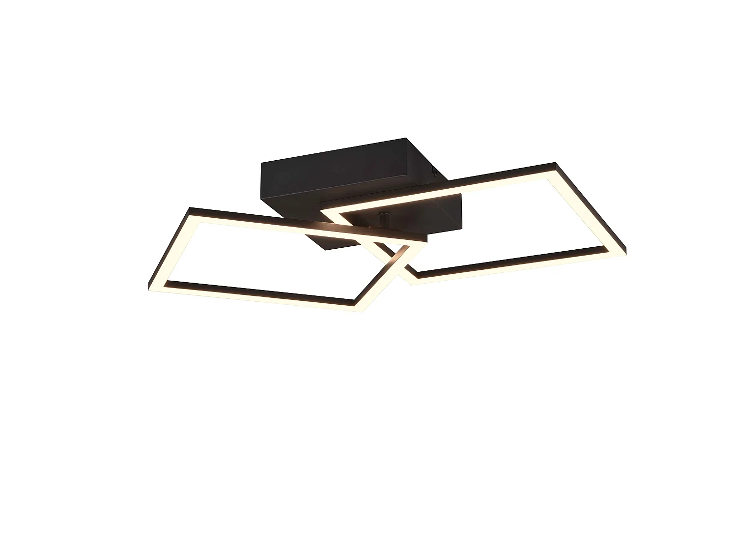 Plafondlamp TRAIL - 0x0x7 cm - Zwart