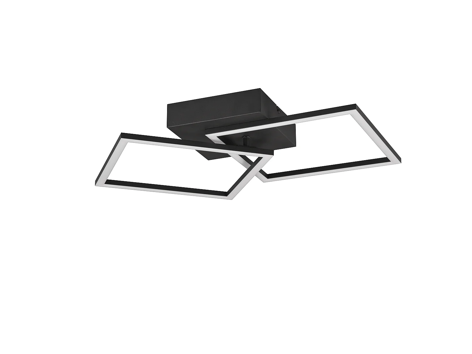 Plafondlamp TRAIL - 0x0x7 cm - Zwart