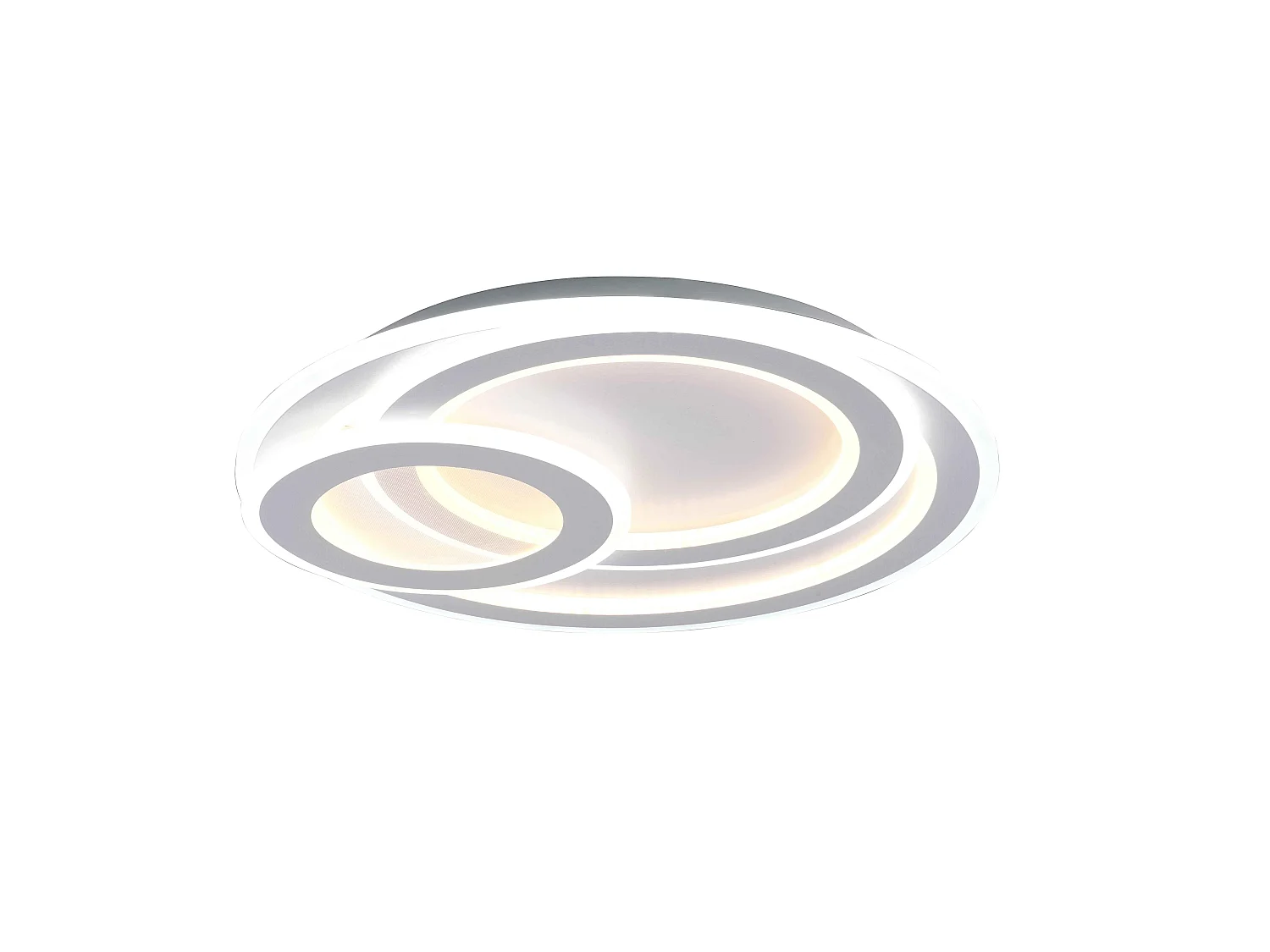 Plafondlamp MITA - 51x51x7 cm - Wit