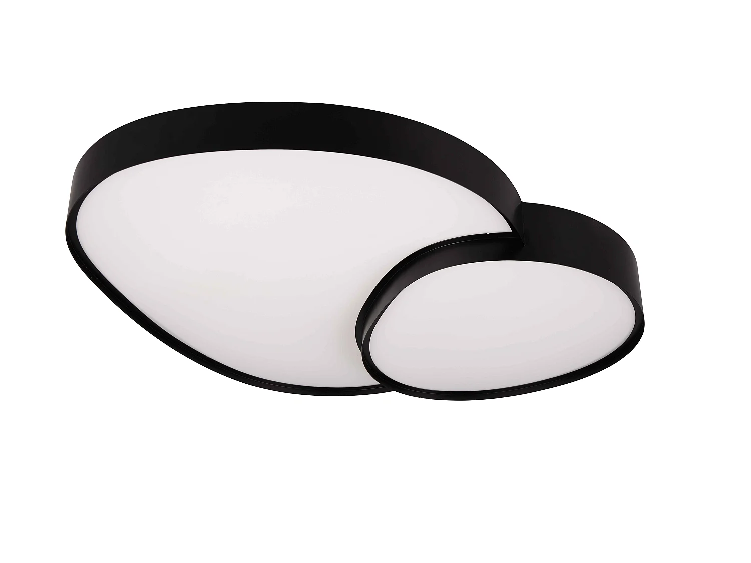 Plafondlamp RISE - 0x0x11.5 cm - Zwart