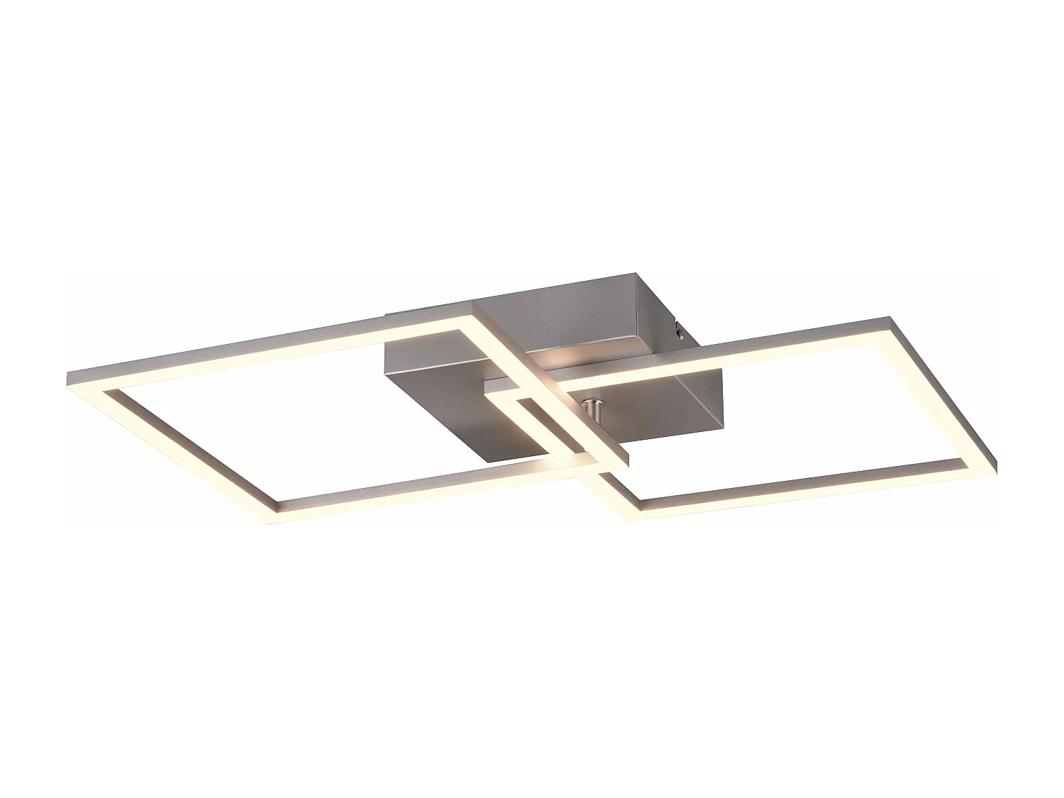 Plafoniera/Applique LED, metallo, alluminio, L 44,6 cm, Trail