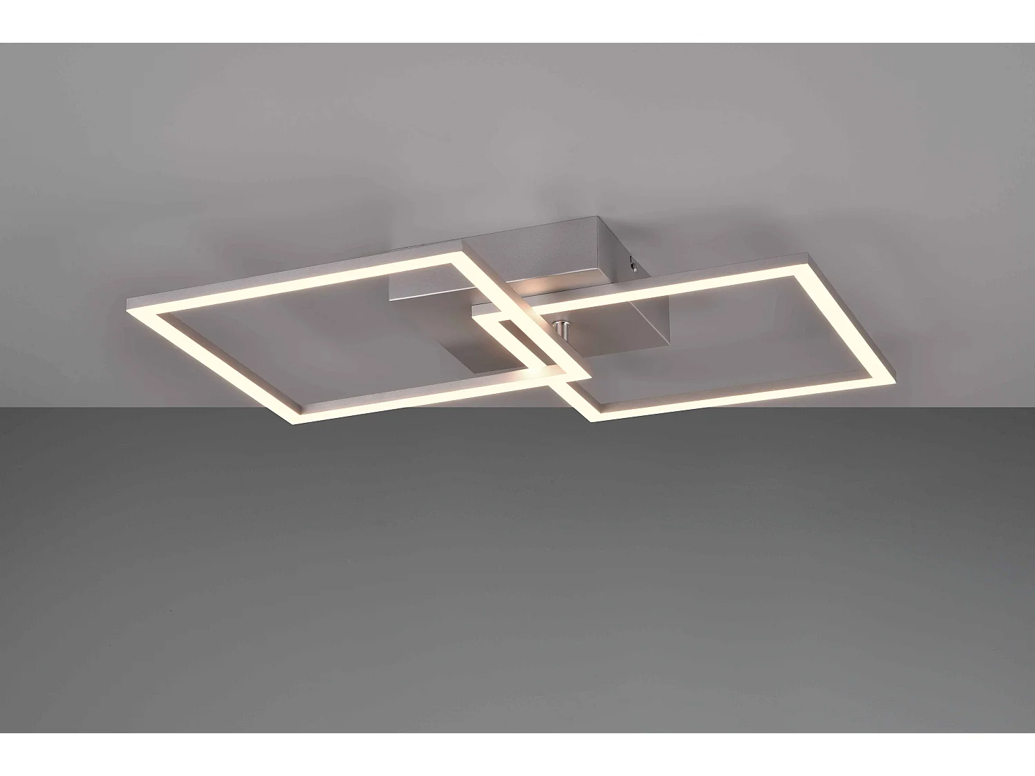 Plafoniera/Applique LED, metallo, alluminio, L 44,6 cm, Trail