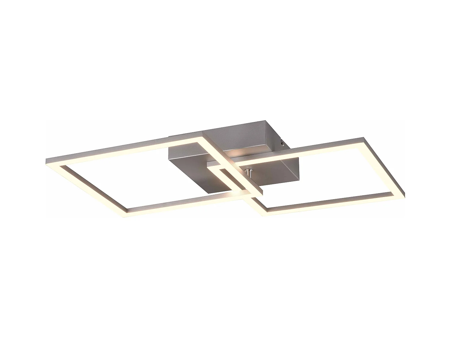 Plafoniera/Applique LED, metallo, alluminio, L 44,6 cm, Trail