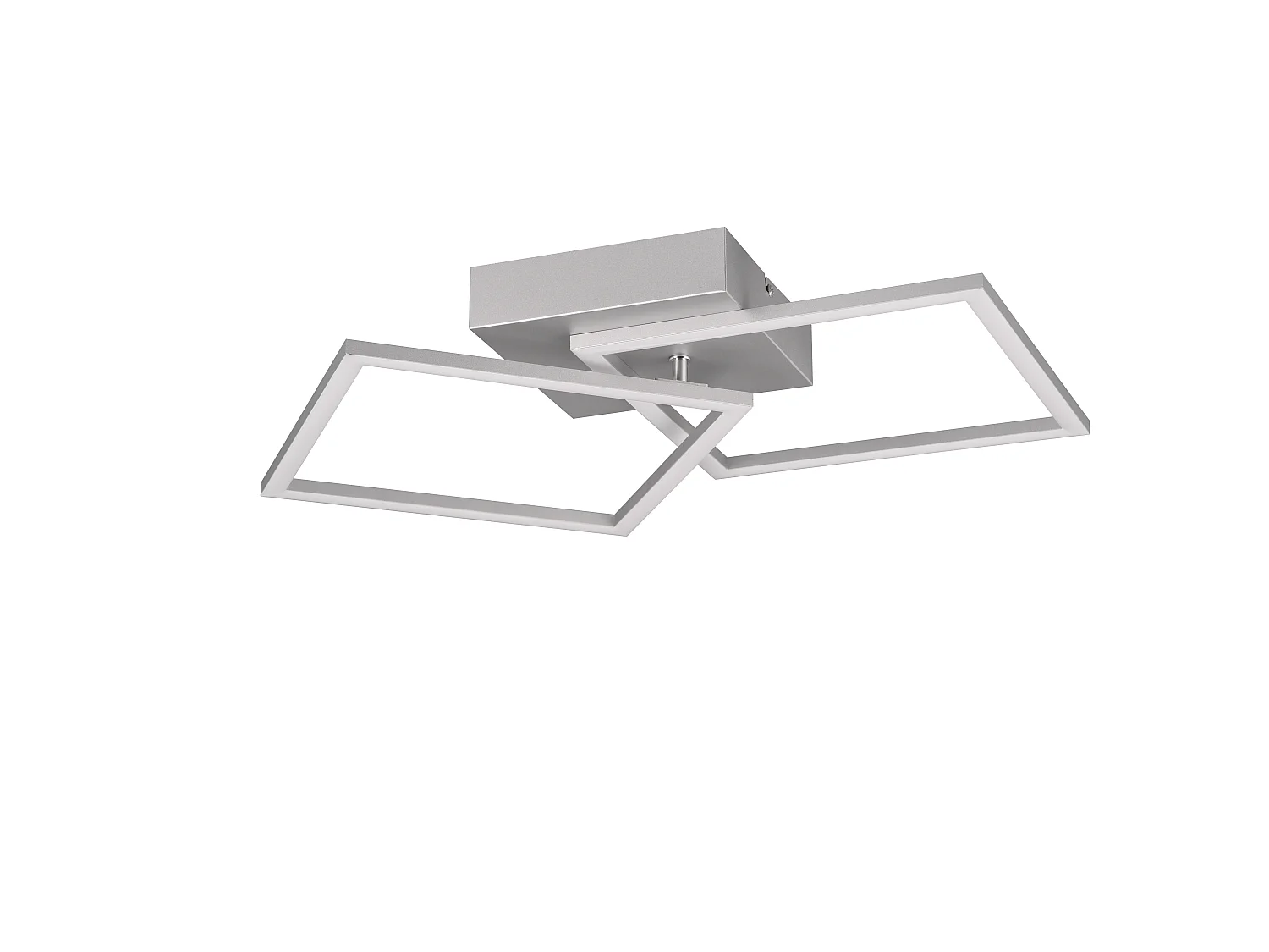 Plafoniera/Applique LED, metallo, alluminio, L 44,6 cm, Trail
