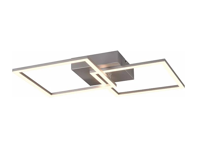 Plafoniera/Applique LED, metallo, alluminio, L 44,6 cm, Trail