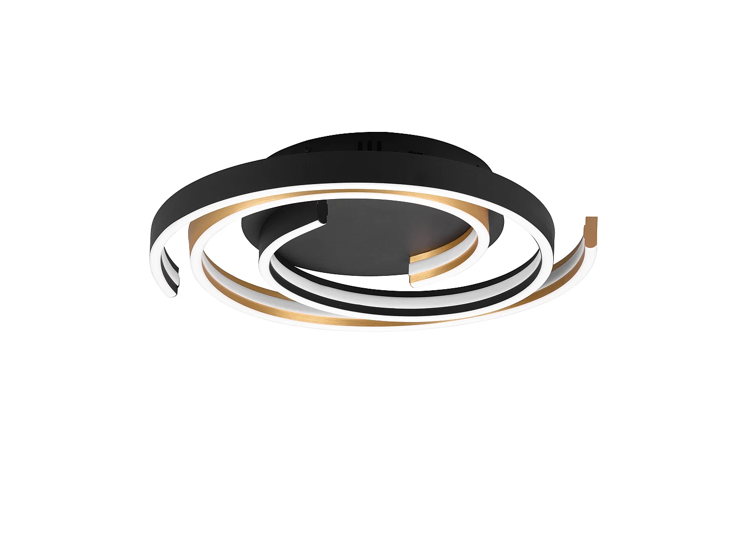 Plafondlamp CAYA - 50x50x9 cm - Goud