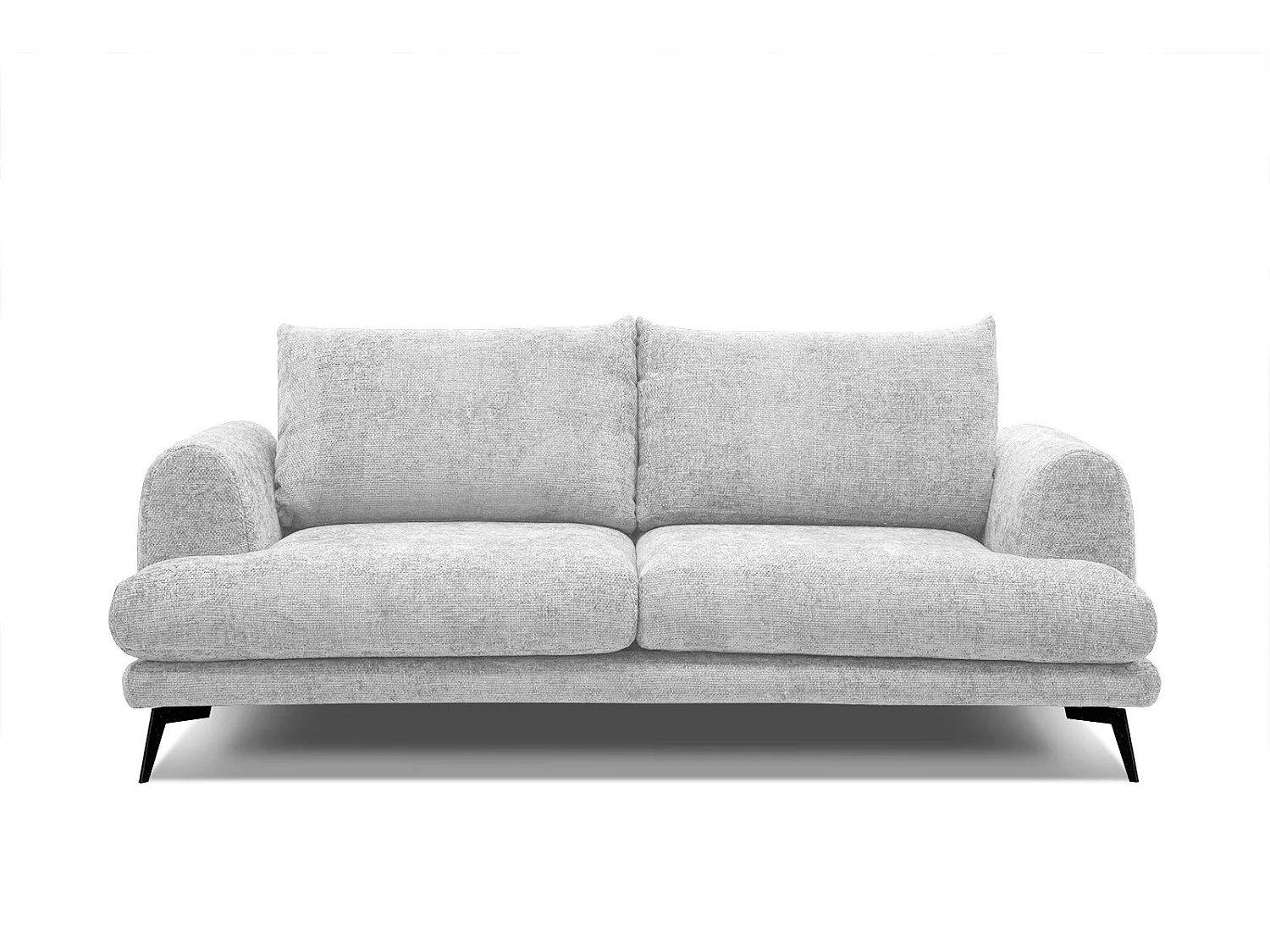ADRIA Sofa 2,5-Sitzer, hellgrau